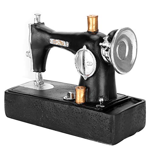 Zerodis Vintage Nähmaschine Dekoration, Harz Retro alte Miniatur Figuren Modell für Bar Dekor von Zerodis