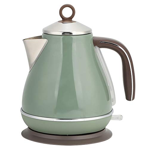 Zerodis Wasserkocher, 1,7L Edelstahl Elektro-Wasserkocher Haushalts-Retro-Stil Tee-Wasser-Kochtopf mit Verbrühschutzdeckel Wasserkocher für Tee und Kaffee EU-Stecker 220V Zerodis Wasserkocher, 1,7L Edelstahl Elektro-Wasserkocher Haushalts-Retro-Stil Tee-Wasser-Kochtopf mit Verbrühschutzdeckel Wasserkocher für Tee und Kaffee EU-Stecker 220V von Zerodis