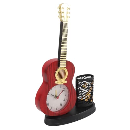 Zerodis Wecker Uhren Wanduhren Radios Musical Violin Nacht Uhr Multifunktional Dekorative Robuste Gitarrenuhr mit Stifthalter Vintage Rugged Gitarre Clock Chinoiserie Home Home Zerodis Wecker Uhren Wanduhren Radios Musical Violin Nacht Uhr Multifunktional Dekorative Robuste Gitarrenuhr mit Stifthalter Vintage Rugged Gitarre Clock Chinoiserie Home Home von Zerodis