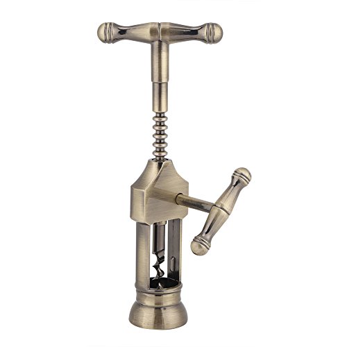 Zerodis Weinöffner Flaschenöffner Korkenzieher Portable Retro Rotweinflasche Cork Puller Bar Tools Edelstahl Zerodis Weinöffner Flaschenöffner Korkenzieher Portable Retro Rotweinflasche Cork Puller Bar Tools Edelstahl von Zerodis