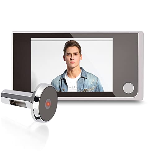 3.5 Zoll Digital TFT LCD Video Türklingel Zuschauer-Kamera, Zerone HD Tür Security Peephole Viewer 120 ° Weitwinkel Home Kamera System Monitor von Zerone