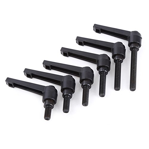 M8 16-60 Mm Klemmhebel Maschinen Ratsche Außengewindebolzen Verstellbarer Griff Verriegelung Außengewinde Klemmhebelgewinde Druckknopf(M8*25) von Zerone