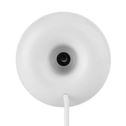 Zerone Tragbare Donuts Luftbefeuchter, Float auf Wasser USB Aroma Diffusor Mini Luftbefeuchter für Baby Schlafzimmer Büro Gym und Mehr(Weiß) von Zerone