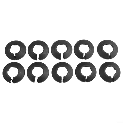 PVC-Rohrmanschetten für Heizkörper, 10-teiliges Set zum Verstecken von Rohren in verschiedenen Größen (25 mm) von Zeroupshop