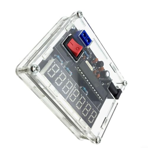 Zeroupshop 10 MHz digitales Frequenzmessgerät DIY Montageset mit Vitrine USB-Schnittstelle Signal Testgerät Auto Range Conversion Tool Zeroupshop 10 MHz digitales Frequenzmessgerät DIY Montageset mit Vitrine USB-Schnittstelle Signal Testgerät Auto Range Conversion Tool von Zeroupshop