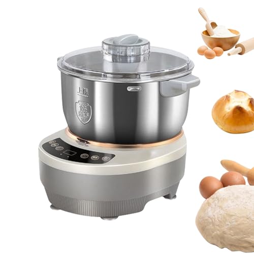 Edelstahl Teigmaschine, 7L Teigmischermaschine, Knetmaschine mit Fermentierungsfunktion, Elektrischer Standmehlmischer Knetenproofer mit Timing, Touch Panel für Zuhause Backen Edelstahl Teigmaschine, 7L Teigmischermaschine, Knetmaschine mit Fermentierungsfunktion, Elektrischer Standmehlmischer Knetenproofer mit Timing, Touch Panel für Zuhause Backen von Zertylre