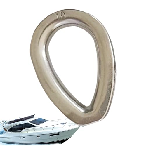 Ablehntes Bootsankerseil - Takelgriff aus Edelstahl | Schwere Drahtspule mit Regalring für Ausrüstung, Yachtanker, Schiffsankerung, Segelausrüstung, ap Ablehntes Bootsankerseil - Takelgriff aus Edelstahl | Schwere Drahtspule mit Regalring für Ausrüstung, Yachtanker, Schiffsankerung, Segelausrüstung, ap von Zestivra