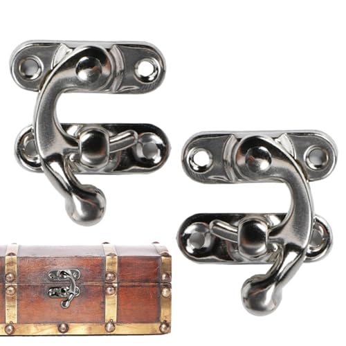 Antique Box Latch - Messing Mini Verschluss, Hakenschloss | Retro Decorative Hardware Accessoire, Tiny Lable Fastenel Mit Einfacher Installation Für Holzhülle, Juwelier -Aufbewahrungsorganisator Und H Antique Box Latch - Messing Mini Verschluss, Hakenschloss | Retro Decorative Hardware Accessoire, Tiny Lable Fastenel Mit Einfacher Installation Für Holzhülle, Juwelier -Aufbewahrungsorganisator Und H von Zestivra