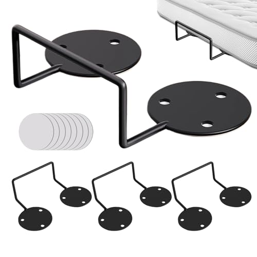 Bettrahmenstabilisator - Vier Packbettküste, hält alle Matratzen fest, keine Bohrhalterungen, einfach zu installierende Klemmen, ein abnehmbarer Organisator | Eine nichtkidische Lösung für jeden Haush Bettrahmenstabilisator - Vier Packbettküste, hält alle Matratzen fest, keine Bohrhalterungen, einfach zu installierende Klemmen, ein abnehmbarer Organisator | Eine nichtkidische Lösung für jeden Haush von Zestivra