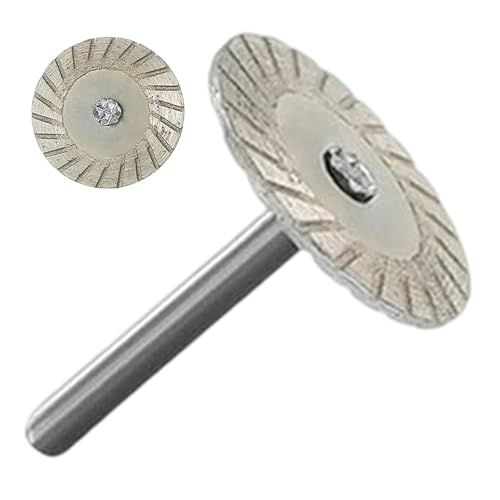 Diamant Schneidblatt - 40mm Kreissäge Scheibe, Robuste Turbinenscheibe | Premium Trennrad mit Langlebiger Struktur, Effizientes Werkzeug für Stein, Fliesen, Marmorarbeiten von Zestivra