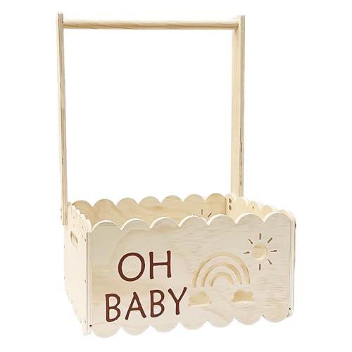 EssentialSS Babypartykorb – Organizer, dekorative Tragetasche | Themenbox mit Fächern zum Organisieren von Geschenken bietet Kleidung zu Hause im Kindergarten oder im Kindergarten von Zestivra