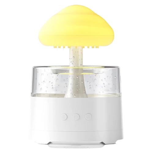 Feder Luftbefeuchter Drip Wasser - Wolken inspirierter Nebelmaker mit sanftem Tröpfcheneffekt | Pilzdiffusor Design, Regentropfen-Zerstäubereinheit für esp Feder Luftbefeuchter Drip Wasser - Wolken inspirierter Nebelmaker mit sanftem Tröpfcheneffekt | Pilzdiffusor Design, Regentropfen-Zerstäubereinheit für esp von Zestivra