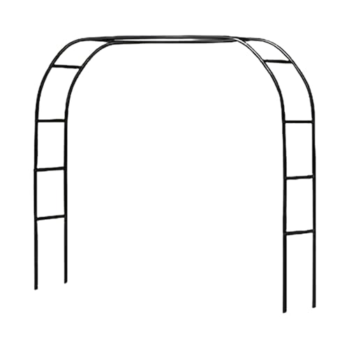 Garden Arch Trellis – Klettergerüst aus Eisen, dekorative Stützstruktur für den Außenbereich | Hochzeitszeremonie Rosen Weine, Pathway Pathway Pathway Pergola Forgola für die Landschaft d von Zestivra