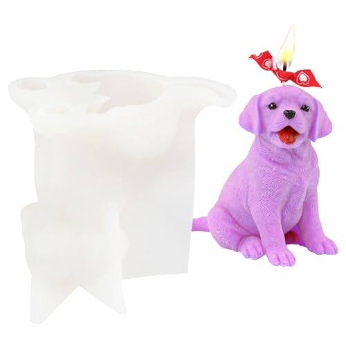 Kerzenformen Hund - Silikonform für Kerzen, Gießformen für Dekorationen | 3D Harzformen für Kerzenherstellung, Seifenherstellung, Eiswürfel, kleine Ornamente Kerzenformen Hund - Silikonform für Kerzen, Gießformen für Dekorationen | 3D Harzformen für Kerzenherstellung, Seifenherstellung, Eiswürfel, kleine Ornamente von Zestivra