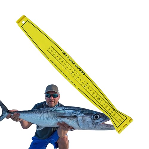 Messkarte für Fische – faltbares Fischmesslineal, Instrument für Meeresangeln | Krabbe und Fisch, Werkzeug im Meer, faltbar, tolles Geschenk, leicht zu sehen, Angeln, Zubehör leicht zu lesen Messkarte für Fische – faltbares Fischmesslineal, Instrument für Meeresangeln | Krabbe und Fisch, Werkzeug im Meer, faltbar, tolles Geschenk, leicht zu sehen, Angeln, Zubehör leicht zu lesen von Zestivra