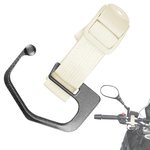 Motorrad-Lenkerhaken – multifunktionales Aufbewahrungsstück, E-Bike-Halterung | Helmträger ohne Schlag, Universal-Clip-Zubehör für die Organisation von Zestivra