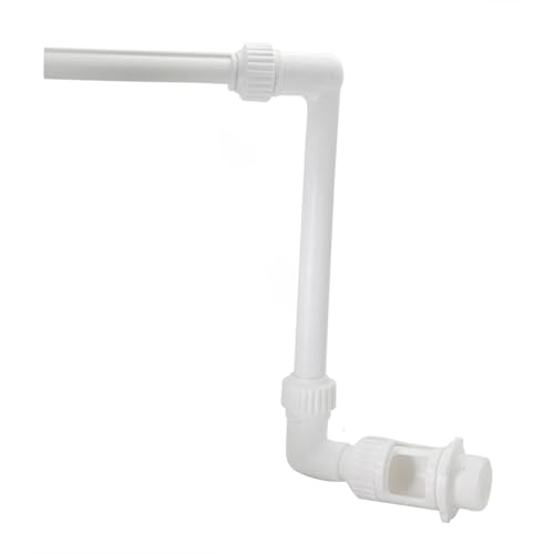 Pool Fountain Kit - Doppelkopfwassersprühungsansatz Für Pools | Inground Outdoor Waterfall Effect Garden Sprinkler Design Für Schwimmbad Mit Universeller Passform Für 15 -Zoll -Fadenfäden von Zestivra