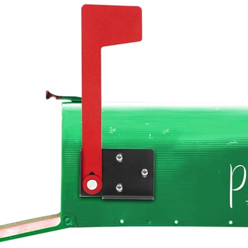 Rostbeständiges Mail -Flag -Kit - rotierende Metallsignalplatte, 90 -Grad -Mailbox -Marker | Durablle Ersatz -Benachrichtigung Zubehör, Mount Tool mit Post -Box -Wand -E -Mail -Setup verwend Rostbeständiges Mail -Flag -Kit - rotierende Metallsignalplatte, 90 -Grad -Mailbox -Marker | Durablle Ersatz -Benachrichtigung Zubehör, Mount Tool mit Post -Box -Wand -E -Mail -Setup verwend von Zestivra