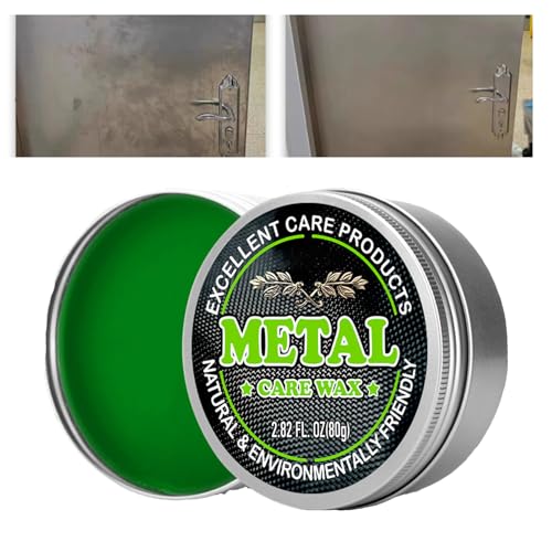 Rostentfernungswachs - Metallpolierpaste 80G, Glanzreiniger Formel | Mehrzweckcreme Für Aluminiumchrom -Edelstahl Mit Spiegel -Finish -Effekt Für Küchenbadauto -Verwendung Rostentfernungswachs - Metallpolierpaste 80G, Glanzreiniger Formel | Mehrzweckcreme Für Aluminiumchrom -Edelstahl Mit Spiegel -Finish -Effekt Für Küchenbadauto -Verwendung von Zestivra