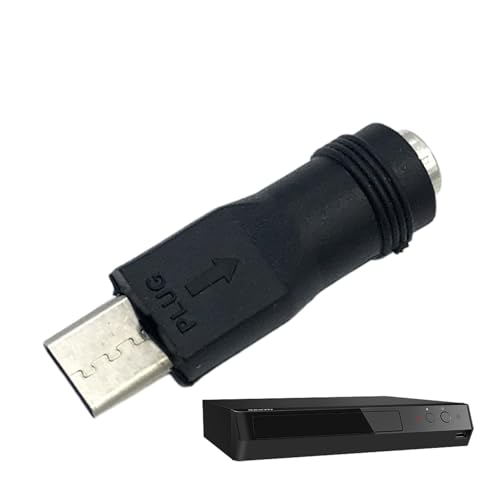 Stromversorgungsadapter - USB C Zu DC -Konverter, Typ C -Kabel | Kompakter Ladeanschluss -Stecker, 5V -Schnittstellenadapter Für Router -Laptop -Stromquelle Mit 55 X 21 Mm Anschluss Für Die Verwendung von Zestivra
