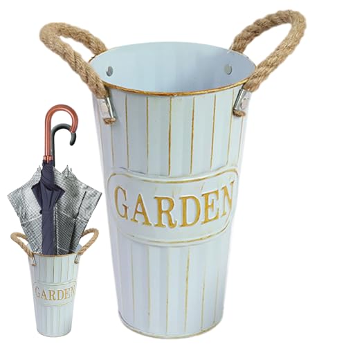 Vintage Regenschirmständer – offener Schirmständer | Platzsparender Regalcontainer mit künstlerischem Design, hergestellt für die Aufbewahrung von Eingang auf der in Bürohäusern von Zestivra