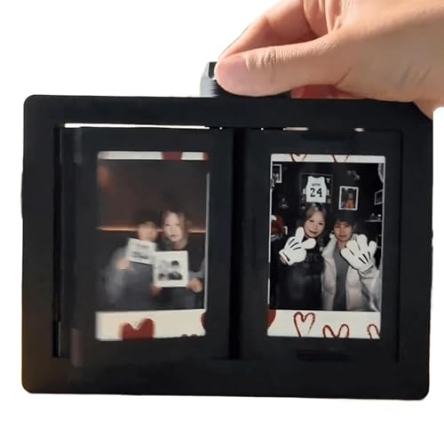 Zestivra Bilderrahmen, drehbarer Buchrahmen für Fotos, Tischdekoration mit Kurbel, für Wohnzimmer, Schlafzimmer, Geburtstag, Vatertag, Geschenk, Familie, Freunde, 12 Karten Zestivra Bilderrahmen, drehbarer Buchrahmen für Fotos, Tischdekoration mit Kurbel, für Wohnzimmer, Schlafzimmer, Geburtstag, Vatertag, Geschenk, Familie, Freunde, 12 Karten von Zestivra