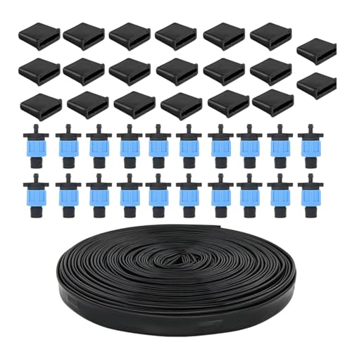 Zestivra Gartenbewässerungssystem, Gartenbewässerungssystem | Automatisches Bewässerungsgeräte-Set, wassersparend, wetterbeständig und Gartenbedarf für von Zestivra