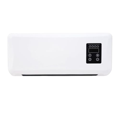 Zestivra Raumklimagerät | Wandmontierter Elektro Gebläseheizer,Split-Klimaanlage Für Schlafzimmer, Wohnung Und Camping von Zestivra