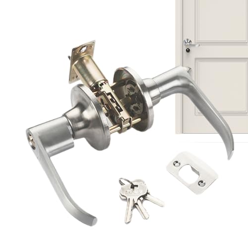Zestivra Türgriff Schloss - Kugelförmiges Griffset, Kupferkern Mechanismus, Geräuscharmer Betrieb, Robustes Legierungsmaterial | Schlafzimmer Eingangstür, Wohnzimmer Zugang, Büro Sicherheit Zestivra Türgriff Schloss - Kugelförmiges Griffset, Kupferkern Mechanismus, Geräuscharmer Betrieb, Robustes Legierungsmaterial | Schlafzimmer Eingangstür, Wohnzimmer Zugang, Büro Sicherheit von Zestivra