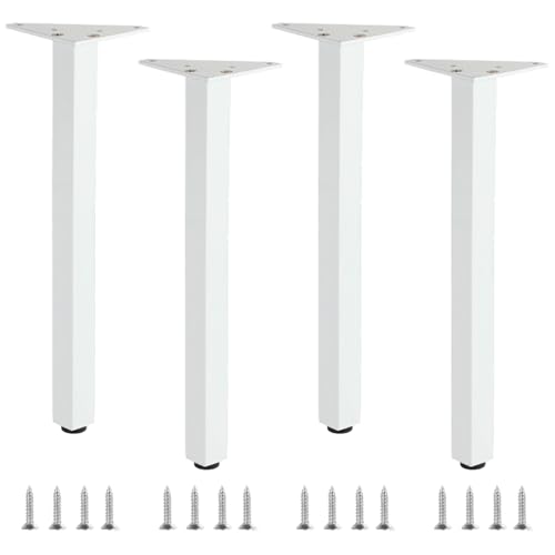 Möbelfüße Verstellbar, Möbelfüße Weiß Möbelbeine Metall 4 Stück Möbelfüsse Tischfüße Couchtisch Tischbeine Outdoor Aluminiumlegierung Sofafüße Höhe: 6-40cm Bank Füße Sockelfüße Schrankfüße 25cm/9.8" Möbelfüße Verstellbar, Möbelfüße Weiß Möbelbeine Metall 4 Stück Möbelfüsse Tischfüße Couchtisch Tischbeine Outdoor Aluminiumlegierung Sofafüße Höhe: 6-40cm Bank Füße Sockelfüße Schrankfüße 25cm/9.8" von ZestomZ