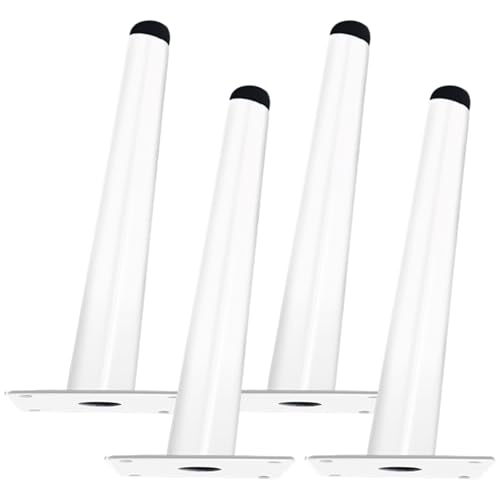 Tischbeine Metall, Tischbeine Esstisch Möbelfüße Verstellbar Möbelbeine Weiß Kaltgewalztem Stahl Sofafüße Höhe: 10-100cm für Bankbeine Sockelfüße Esstischbeine Stühle 4 Stück mit Schrauben 55cm/21.7" Tischbeine Metall, Tischbeine Esstisch Möbelfüße Verstellbar Möbelbeine Weiß Kaltgewalztem Stahl Sofafüße Höhe: 10-100cm für Bankbeine Sockelfüße Esstischbeine Stühle 4 Stück mit Schrauben 55cm/21.7" von ZestomZ