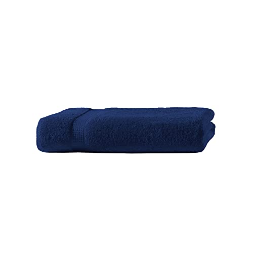 Zestri Frottier Duschhandtuch 1er-Set | Duschtuch Navy Blau 70x140 | 100% Baumwolle 500g/m² | Öko-Tex Standard 100 Handtuch von Zestri