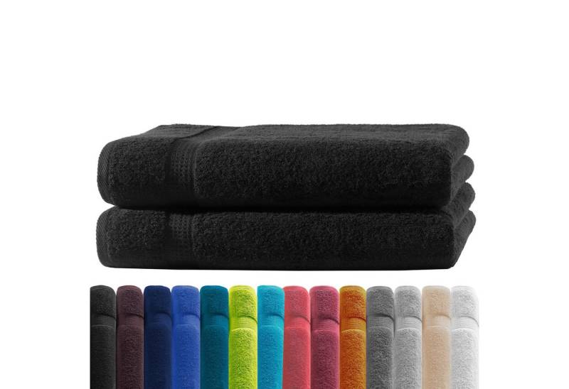 Zestri Handtücher COMFORT Handtücherset aus Baumwolle, saugstark weich, Frottee, Duschtuch 2er-Set, Duschtuch Saunahandtuch Gästehandtücher Badetuch Handtücher Set von Zestri