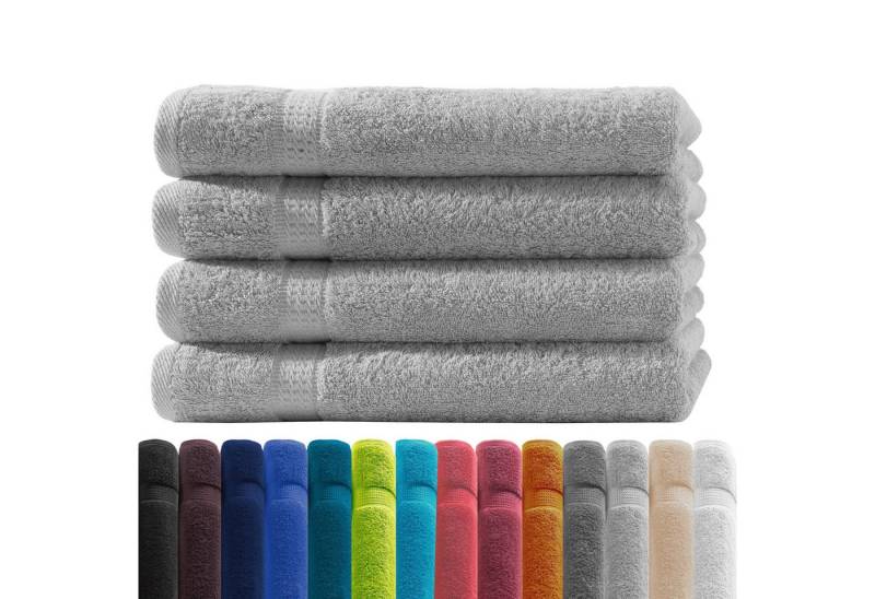 Zestri Handtücher COMFORT Handtücherset aus Baumwolle, saugstark weich, Frottee, Handtücher 4er-Set, Duschtuch Saunahandtuch Gästehandtücher Badetuch Handtücher Set von Zestri
