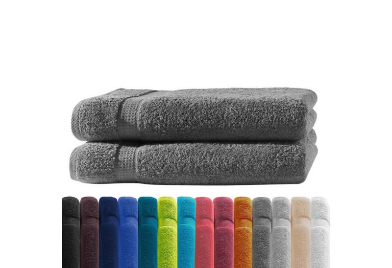 Zestri Handtücher COMFORT Handtücherset aus Baumwolle, saugstark weich, Frottee, Duschtuch 2er-Set, Duschtuch Saunahandtuch Gästehandtücher Badetuch Handtücher Set von Zestri