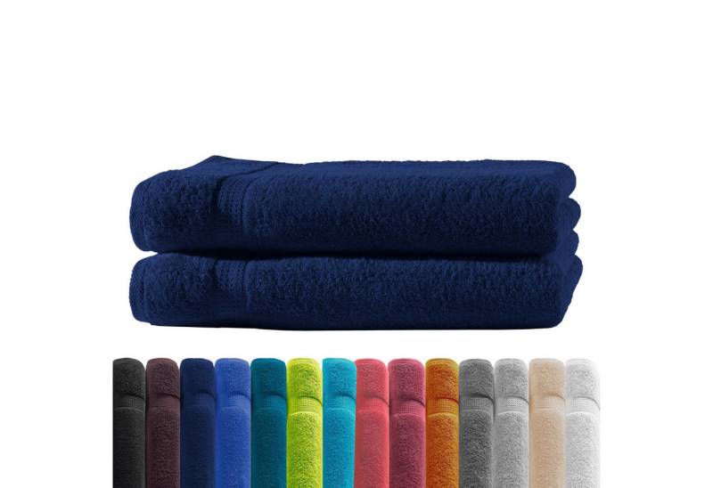 Zestri Handtücher COMFORT Handtücherset aus Baumwolle, saugstark weich, Frottee, Duschtuch 2er-Set, Duschtuch Saunahandtuch Gästehandtücher Badetuch Handtücher Set von Zestri