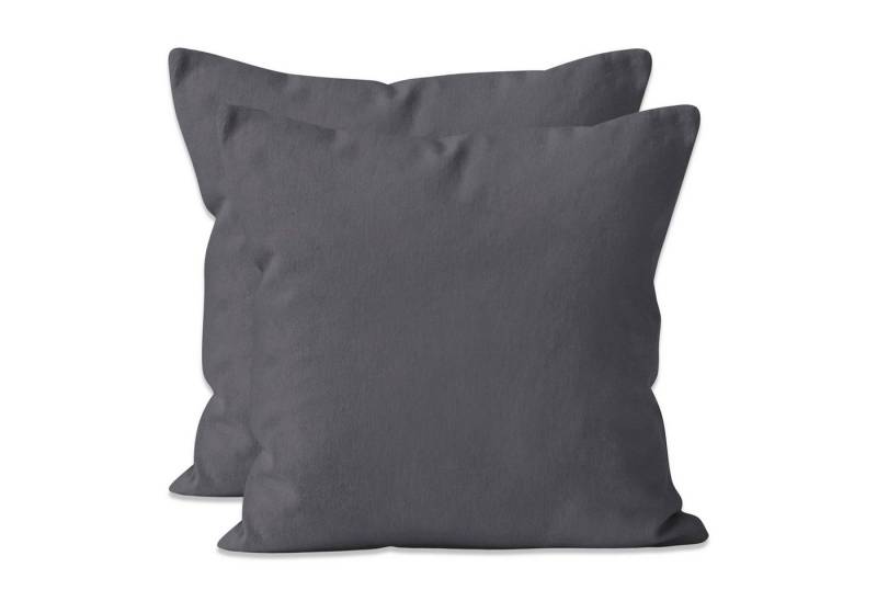 Zestri Kissenbezug 2-er Set Kissenhülle Mikrofaser 40x40 40x80 80x80 mit Reißverschluss, Dekokissen Sofakissen Zestri Kissenbezug 2-er Set Kissenhülle Mikrofaser 40x40 40x80 80x80 mit Reißverschluss, Dekokissen Sofakissen von Zestri