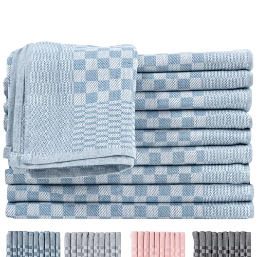 Zestri Profi Zwirn Grubentücher 50x70 cm | 10er-Set Küchenhandtücher | Aqua Kariert | 100% Baumwolle 200 g/m² | Oeko-TEX 100 | Saugstark & Modern | Abtrockentücher Küche Geschirrhandtuch Küchentuch Zestri Profi Zwirn Grubentücher 50x70 cm | 10er-Set Küchenhandtücher | Aqua Kariert | 100% Baumwolle 200 g/m² | Oeko-TEX 100 | Saugstark & Modern | Abtrockentücher Küche Geschirrhandtuch Küchentuch von Zestri