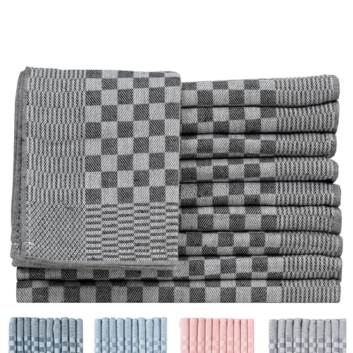 Zestri Profi Zwirn Grubentücher 50x70 cm | 10er-Set Küchenhandtücher | Schwarz Kariert | 100% Baumwolle 200 g/m² | Oeko-TEX 100 | Saugstark & Modern | Abtrockentücher Küche Geschirrhandtuch Küchentuch Zestri Profi Zwirn Grubentücher 50x70 cm | 10er-Set Küchenhandtücher | Schwarz Kariert | 100% Baumwolle 200 g/m² | Oeko-TEX 100 | Saugstark & Modern | Abtrockentücher Küche Geschirrhandtuch Küchentuch von Zestri