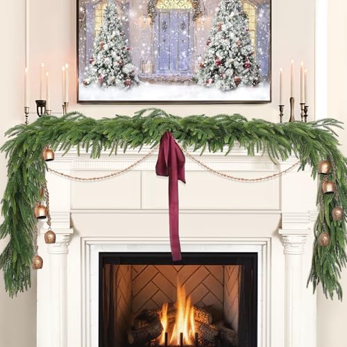 Norfolk-Kiefergirlande für Weihnachten, 2 Stück Norfolk-Kiefergirlande für Weihnachten, 2 Stück von Zesua