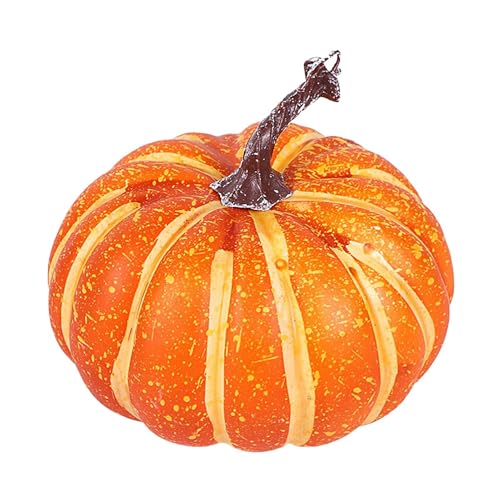 Zetqhuu Künstliche Herbstkürbisse, 17 cm Realistische Schaumkürbisse, Bauernhaus Rustikales Kürbis Für Zuhause, Garten, Herbst, Saisonale Dekoration, Party, Tafelaufsatz Zetqhuu Künstliche Herbstkürbisse, 17 cm Realistische Schaumkürbisse, Bauernhaus Rustikales Kürbis Für Zuhause, Garten, Herbst, Saisonale Dekoration, Party, Tafelaufsatz von Zetqhuu