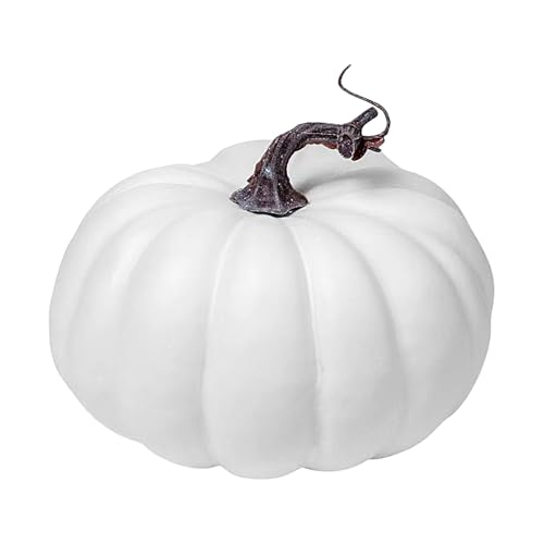 Zetqhuu Künstliche Herbstkürbisse, 17 cm Realistische Schaumkürbisse, Bauernhaus Rustikales Kürbis Für Zuhause, Garten, Herbst, Saisonale Dekoration, Party, Tafelaufsatz Zetqhuu Künstliche Herbstkürbisse, 17 cm Realistische Schaumkürbisse, Bauernhaus Rustikales Kürbis Für Zuhause, Garten, Herbst, Saisonale Dekoration, Party, Tafelaufsatz von Zetqhuu
