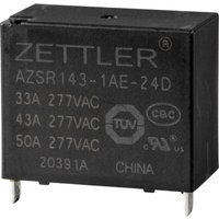 Zettler Electronics - AZSR143-1AE-24D Powerrelais 24 v/dc 50 a 1 Schließer 1 St. von Zettler Electronics