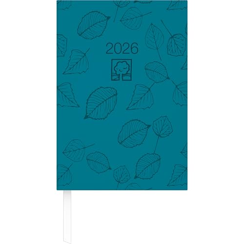 Buchkalender türkis 2026 - Bürokalender 14,5x21 cm - 1 Tag auf 1 Seite - Kartoneinband, Recyclingpapier - Stundeneinteilung 7-19 Uhr - 876-0717 Buchkalender türkis 2026 - Bürokalender 14,5x21 cm - 1 Tag auf 1 Seite - Kartoneinband, Recyclingpapier - Stundeneinteilung 7-19 Uhr - 876-0717 von Zettler