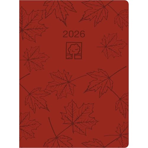 Taschenkalender rot 2026 - Bürokalender 10,2x14,2-1 Tag auf 1 Seite - robuster Kartoneinband - Stundeneinteilung 7-19 Uhr - Blauer Engel - 610-0711 Taschenkalender rot 2026 - Bürokalender 10,2x14,2-1 Tag auf 1 Seite - robuster Kartoneinband - Stundeneinteilung 7-19 Uhr - Blauer Engel - 610-0711 von Zettler