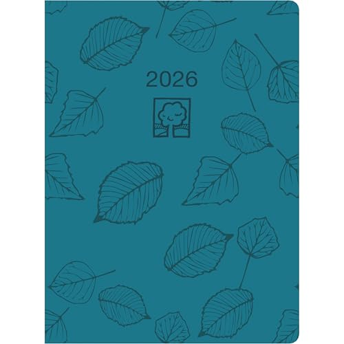 Taschenkalender türkis 2026 - Bürokalender 10,2x14,2 - 1 Tag auf 1 Seite - robuster Kartoneinband - Stundeneinteilung 7-19 Uhr - Blauer Engel - 610-0721 Taschenkalender türkis 2026 - Bürokalender 10,2x14,2 - 1 Tag auf 1 Seite - robuster Kartoneinband - Stundeneinteilung 7-19 Uhr - Blauer Engel - 610-0721 von Zettler