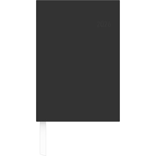 Wochenbuch schwarz 2026 - Bürokalender 14,6x21 cm - 1 Woche auf 2 Seiten - mit Eckperforation - Notizbuch - Wochenkalender - 766-0020 Wochenbuch schwarz 2026 - Bürokalender 14,6x21 cm - 1 Woche auf 2 Seiten - mit Eckperforation - Notizbuch - Wochenkalender - 766-0020 von Zettler