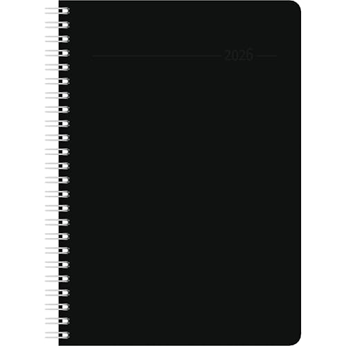 Wochenplaner Balacron schwarz 2026 - Büro-Kalender A5 - Cheftimer - black - Ringbindung - 1 Woche 2 Seiten - 128 Seiten - Zettler Wochenplaner Balacron schwarz 2026 - Büro-Kalender A5 - Cheftimer - black - Ringbindung - 1 Woche 2 Seiten - 128 Seiten - Zettler von Zettler