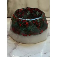 Teelicht Kerzenhalter - Geschenkhalter - Teelichthalter - Resin Art - Dekorative Beleuchtung von ZeusCandleCo