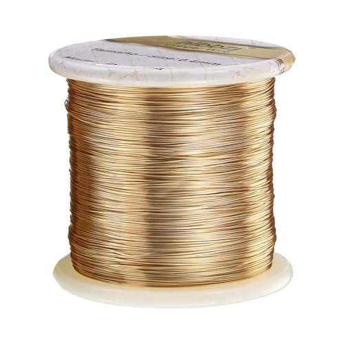 Emaillierter Kupferdraht Spule: 0.6 mm x 110 m Spulenmagnetdraht Draht 22 AWG emaillierter Magnetwicklungsdraht Basteldraht Dünn weit verbreitet für Transformatoren und Induktoren Emaillierter Kupferdraht Spule: 0.6 mm x 110 m Spulenmagnetdraht Draht 22 AWG emaillierter Magnetwicklungsdraht Basteldraht Dünn weit verbreitet für Transformatoren und Induktoren von Zevmi